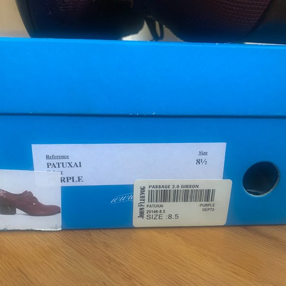 Fluevog Patuxai 8.5 - Purple - Picture 9 of 10